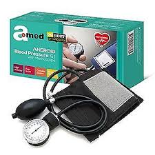 Amed Aneroid Sphygmomanometer with Stethoscope