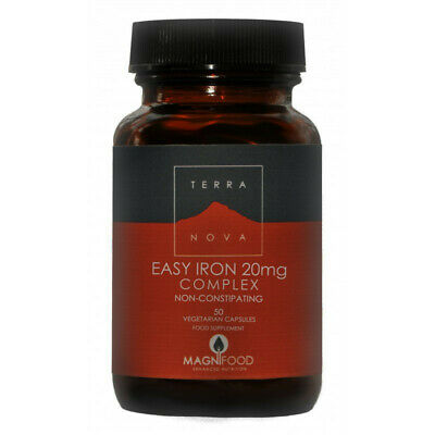 Terranova Easy Iron 20Mg Complex 50 Capsules