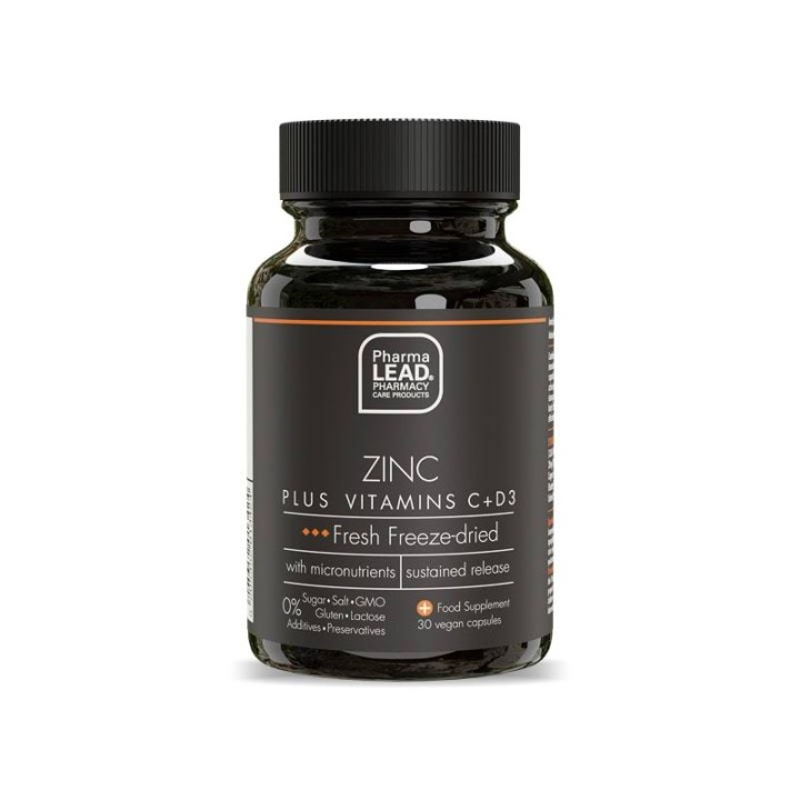 PHARMALEAD Zinc plus Vitamins C & D 3 30 Caps