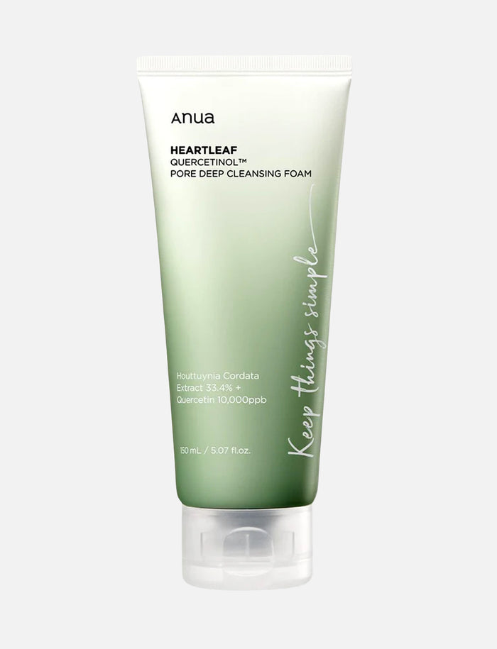 Anua Heartleaf Quercetionl Pore Deep Cleansing Foam Cream 150Ml