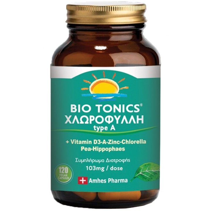 Bio Tonics Chlorophyll, Vegicaps, 120 x 103mg