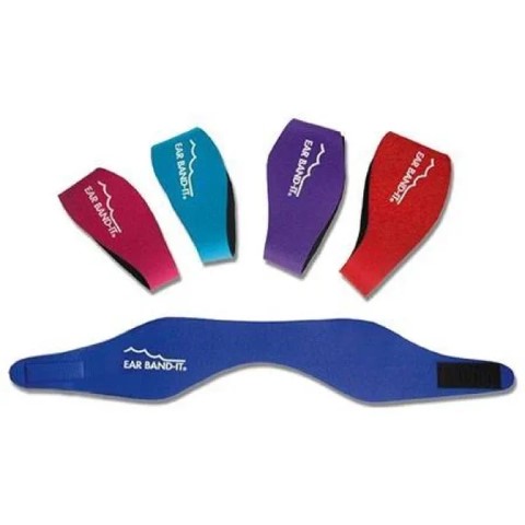 Ear Band-It Ultra Headband & 1 Pair Silicone Ear Plugs Large 10+ Years