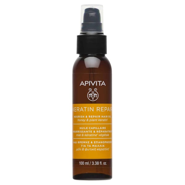 Apivita Keratin Repair Nourish & Repair Hair Oil 100Ml