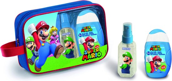Lorenay Super Mario 2-in-1 Kids Shampoo & Bath Gel Gift Bag
