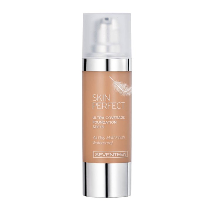 Seventeen Skin Perfect Ultra Coverage Waterproof Foundation No6