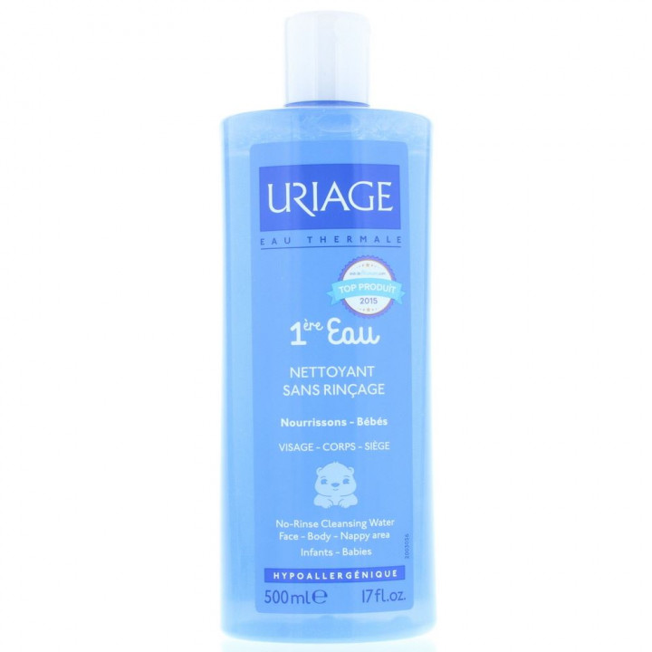 Uriage Bebe 1st No Rinse Cleansing Water 500ml
