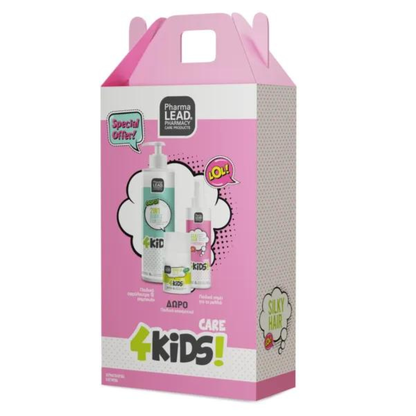 Pharmalead 4Kids Girl 2 In 1 Bubble Fun & Hair Conditioner & Deo Roll-On (Special Offer), Pack, 500Ml+150Ml+50Ml