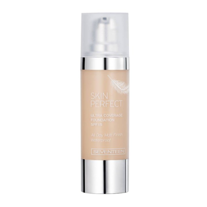 Seventeen Skin Perfect Ultra Coverage Waterproof Foundation No00
