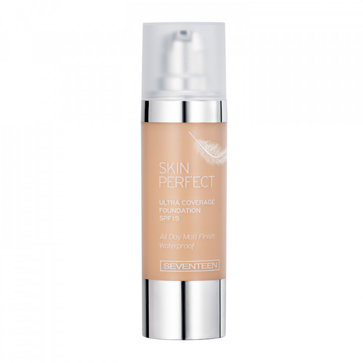 Seventeen Skin Perfect Ultra Coverage Waterproof Foundation Shade: 02