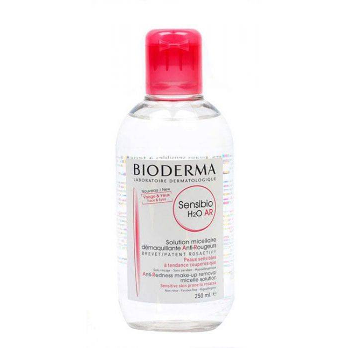 Bioderma Sensibio H2O Ar Micellar Water Anti-Redness Make Up Remover 250ml