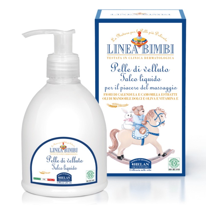 Helan Children's Line Velvet Skin Liquid Talc 240Ml