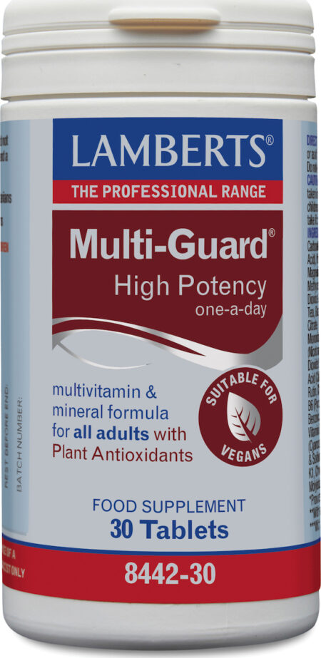 Lamberts Multi-Guard High Strength Multivitamin – 30 Tablets