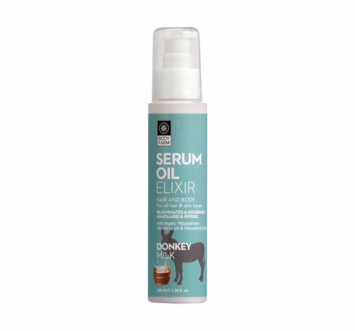 Body Farm Donkey Milk Oil Serum Hair & Body 100ml