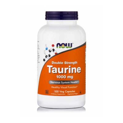 Now Taurine 1000Mg 100 Capsules