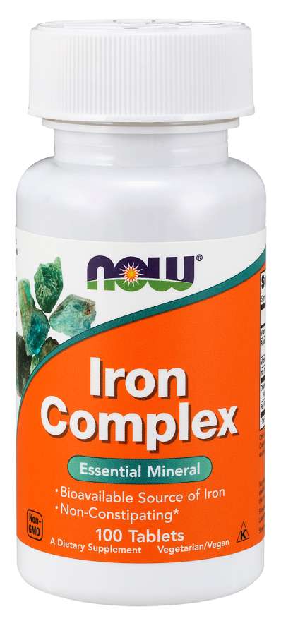 Now Iron Complex 100 Tablets