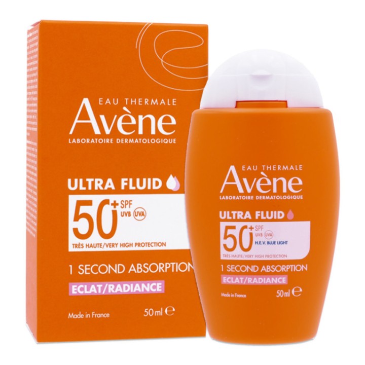 Avene Ultra Fluid Radiance 1 Second Absorption Spf50+ 50ml