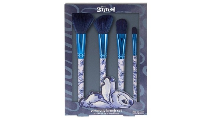 Mad Beauty Stitch Denim Cosmetic Brushes