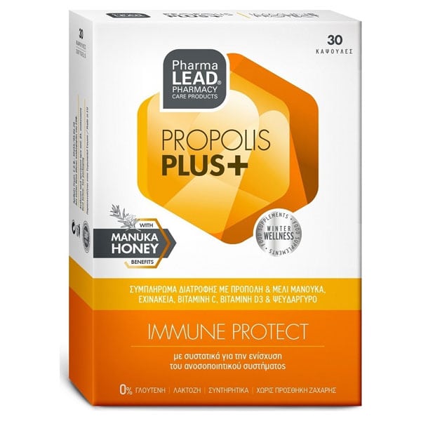 PHARMALEAD Propolis Plus + Immune Protect 30 Softgels