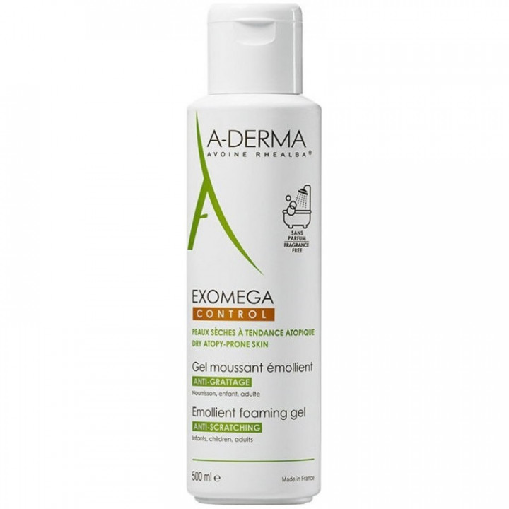 Aderma Exomega Control Foam Cleansing Gel 500ml