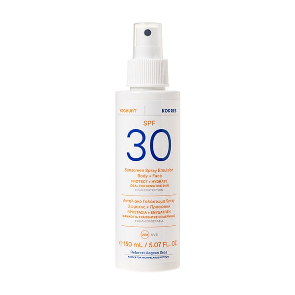 Korres Yoghurt Sunscreen Spray Spf30 150Ml