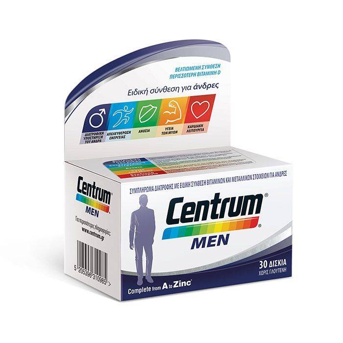 Centrum Men Multivitamin 30 Tablets