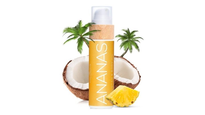 COCOSOLIS Organic Tanning Oil - Ananas, 110ml