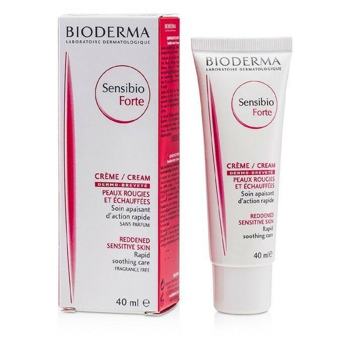 Bioderma Sensibio Forte Face Cream For Rapid Soothing Care For Reddened Sensitive Skin 40ml