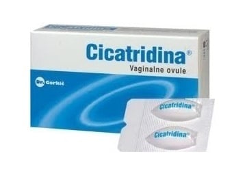Cicatridina, Vaginal Suppositories, 10 X 5Mg