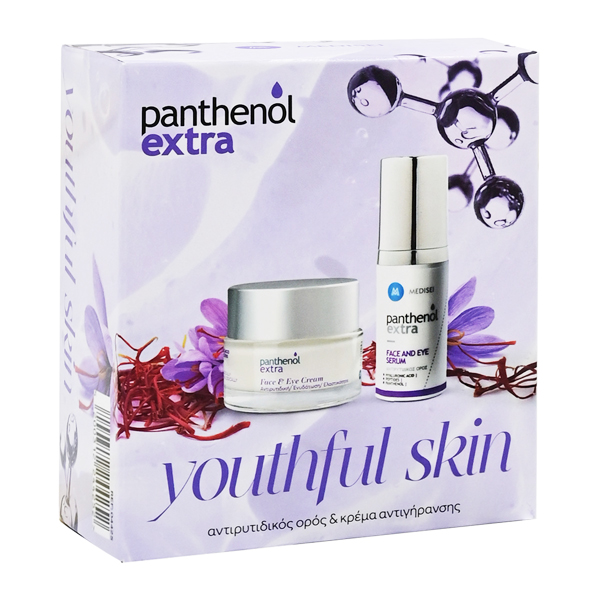 Panthenol Extra Youthful Skin Promo Set Face & Eye Cream 50Ml & Face & Eye Serum 30Ml
