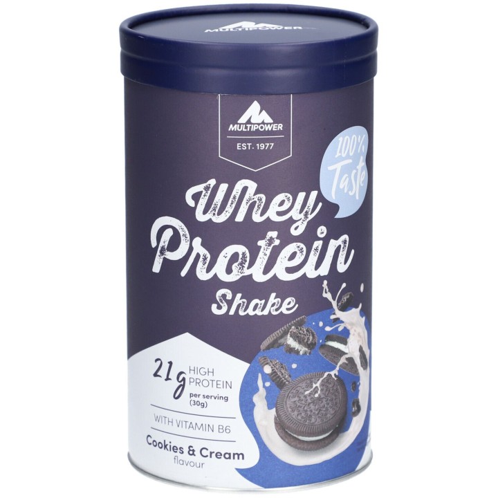Multipower Whey Protein Drops – Cookies & Cream Flavor