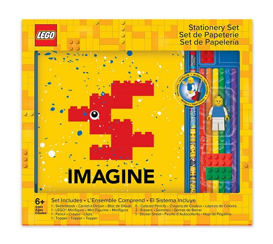 Lego Classic Stationery Set Imagine (13-Piece)