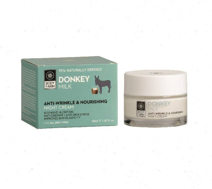 Body Farm Donkey Milk Anti Wrinkle & Nourishing Night Cream 50ml