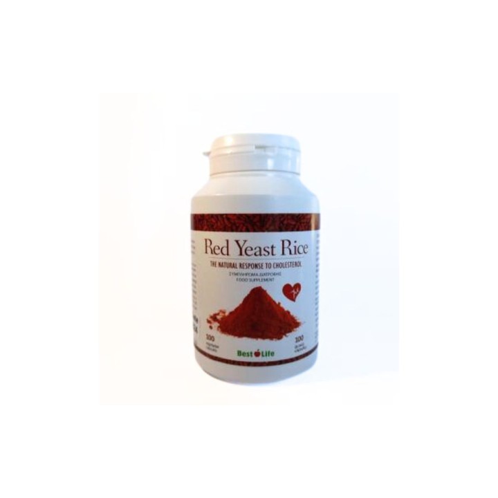 Best Life Red Yeast Rice For Cholesterol 100 Capsules