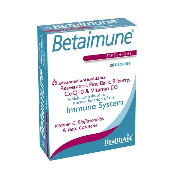 Health Aid Betaimune Immune Support 30 Capsules
