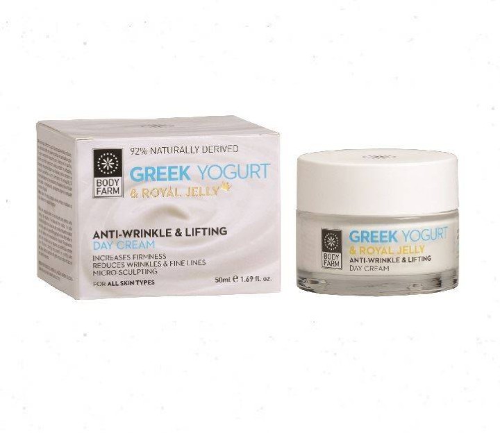 Body Farm Greek Yogurt & Royal Jelly Anti-Wrinkle & Lifting Day Cream 50ml