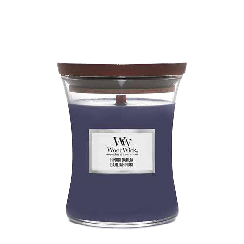 Woodwick Medium Hinoki Dahlia Candles 275Gr