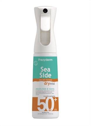 Frezyderm Sea Side Dry Mist SPF50 For Face & Body Childrens & Adults 300ml