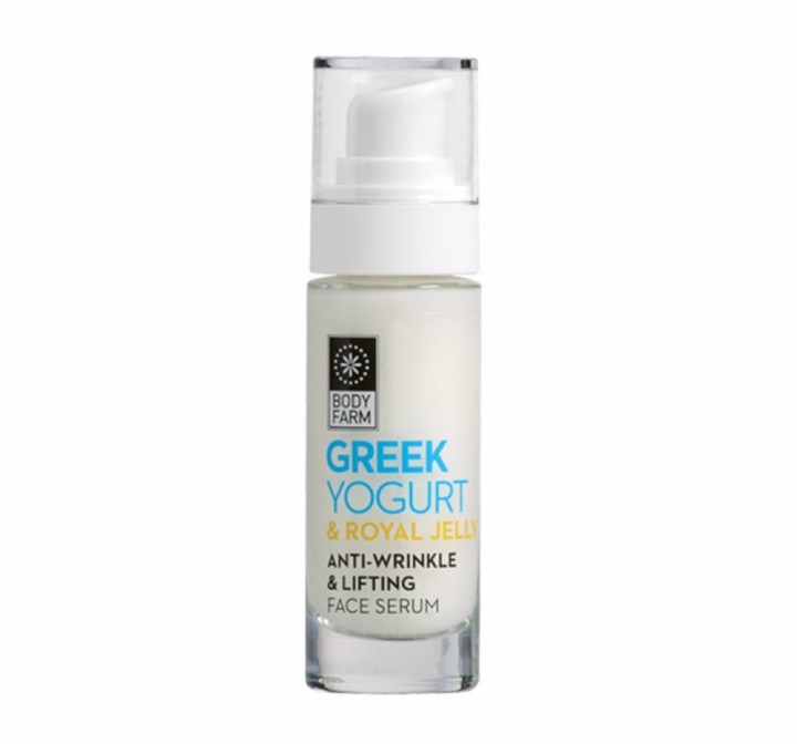 Body Farm Greek Yogurt & Royal Jelly Anti-Wrinkle & Lifting Face Serum 30ml