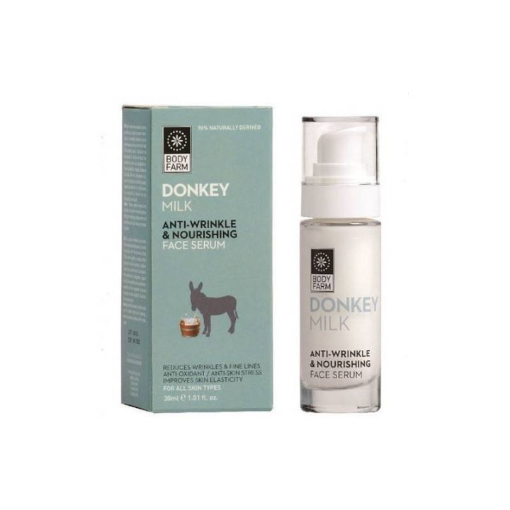 Body Farm Donkey Milk Anti Wrinkle & Nourishing Face Serum 30ml