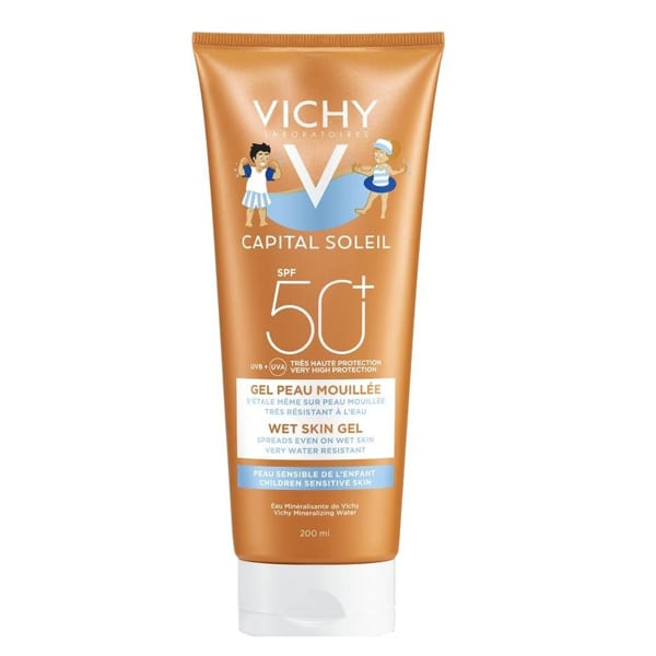 Vichy Soleil Kids Wet Skin Gel SPF50 200ml