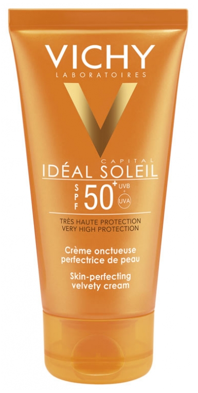 Vichy Capital Soleil Skin Perfecting Velvety Sunscreen Cream Spf50 50ml