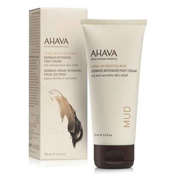 Ahava Leave On Dead Sea Mud Dermud Intensive Foot Cream 100ml