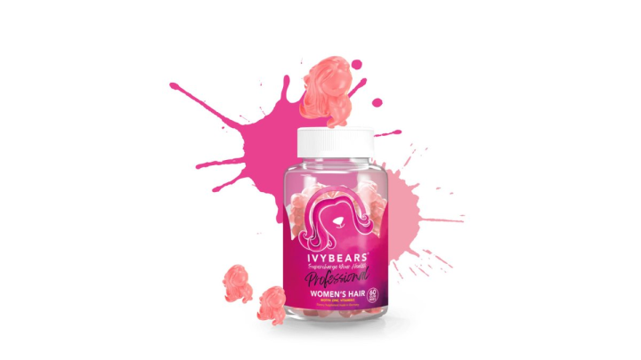 Ivybears Professional Women's Hair 60 Gummies