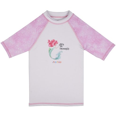 Slip Stop T Shirt Upf 50 Mermaid Size 4-5 Years