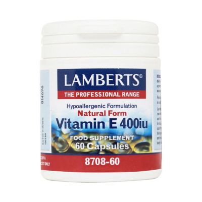 Lamberts Vitamin E 400Iu 60 Capsules
