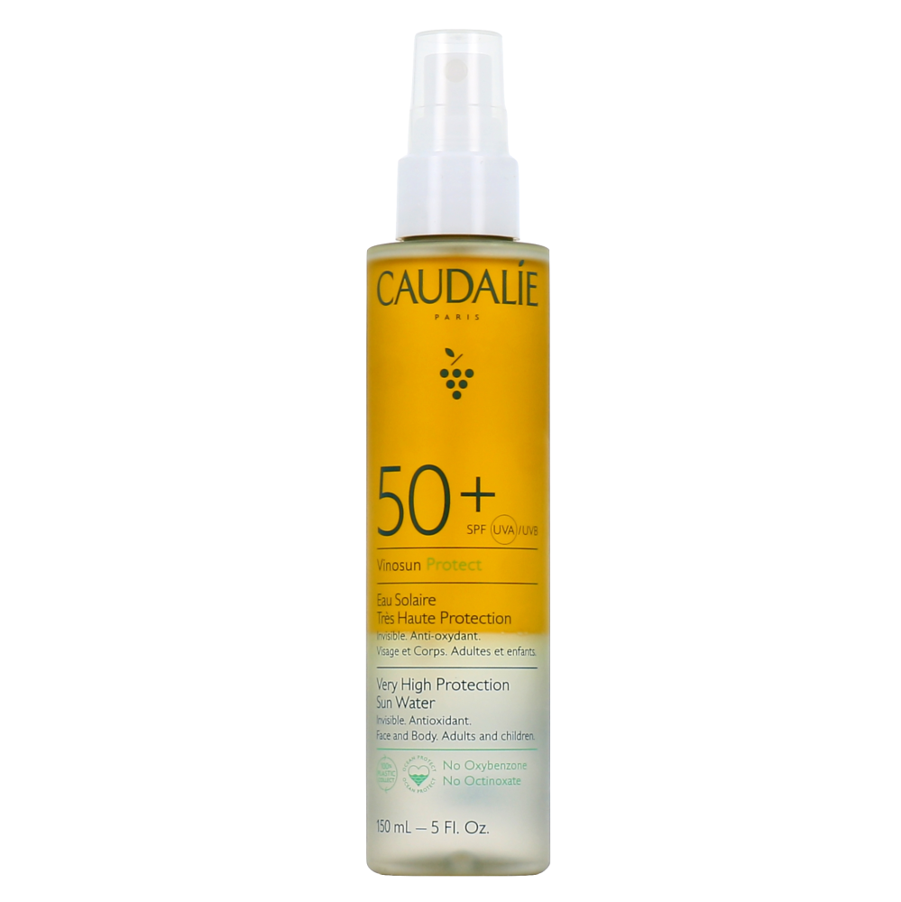 Caudalie Vinosun Protect Very High Protection Water Spf50 Sunscreen Face & Body 150Ml