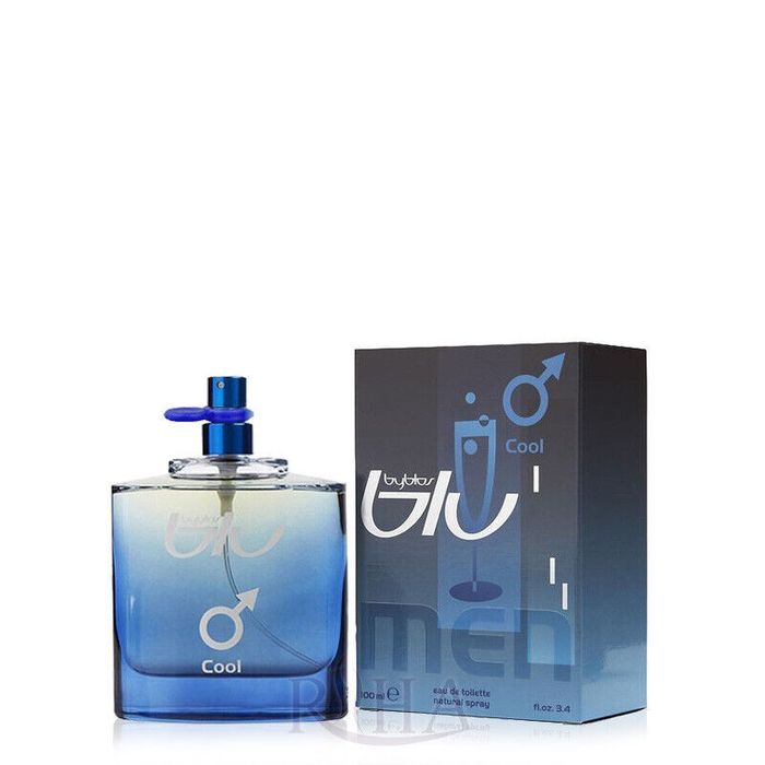 Byblos Blu Cool Mens Eau De Toilette Natural Spray Perfume 100Ml