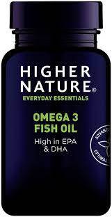 Higher Nature Omega 3 Fish Oil 100Mg 90 Capsules
