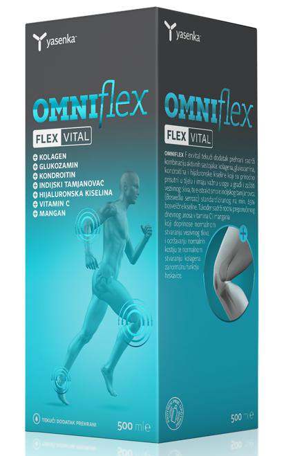 Yasenka Collagen Omniflex Liquid Supplement for Joints Health 500ml