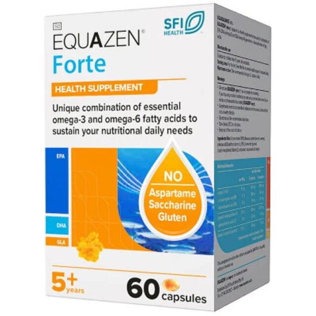 Equazen Forte Omega-3 and Omega-6 caps x60